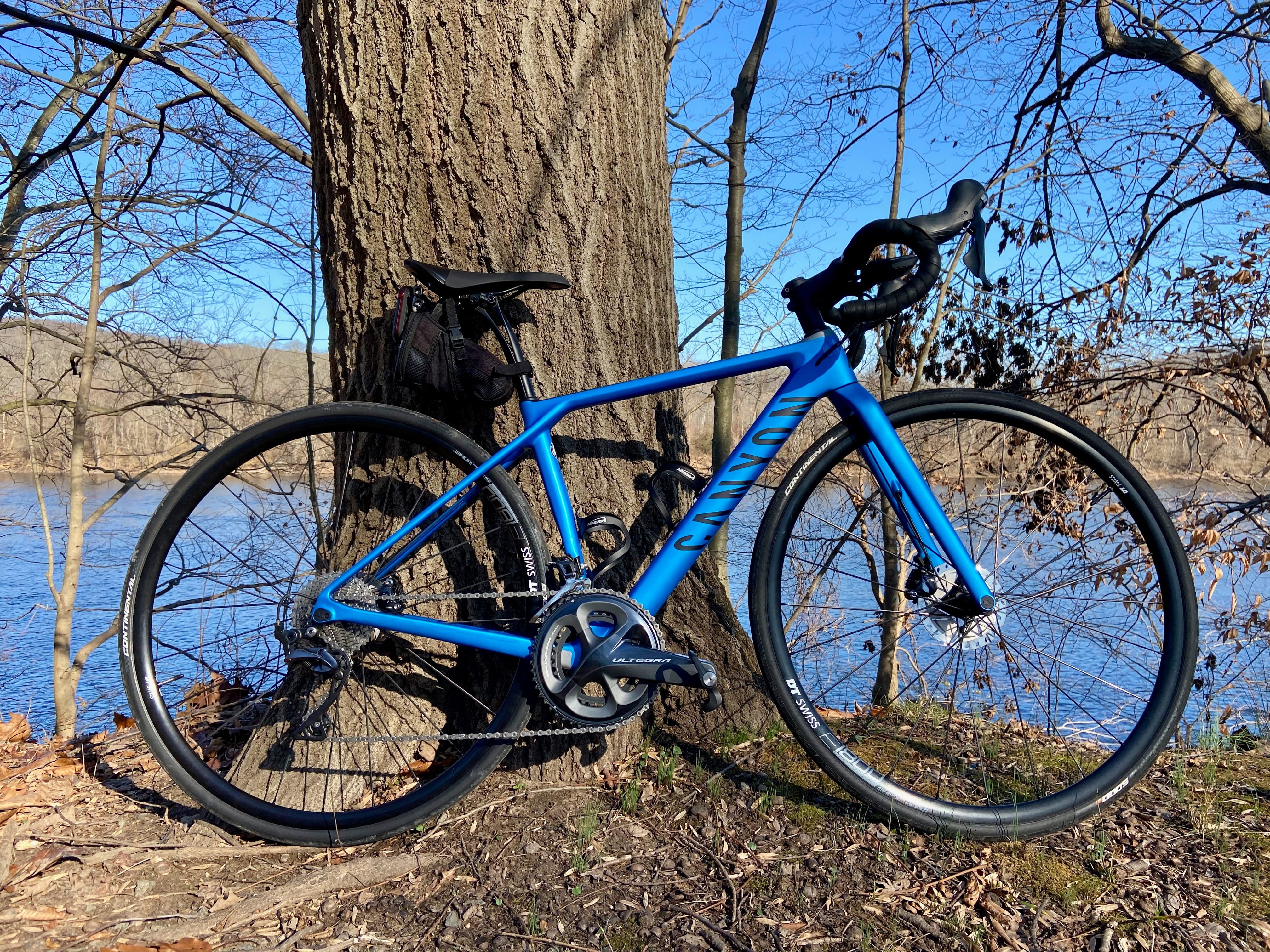 Beside the Delaware River.