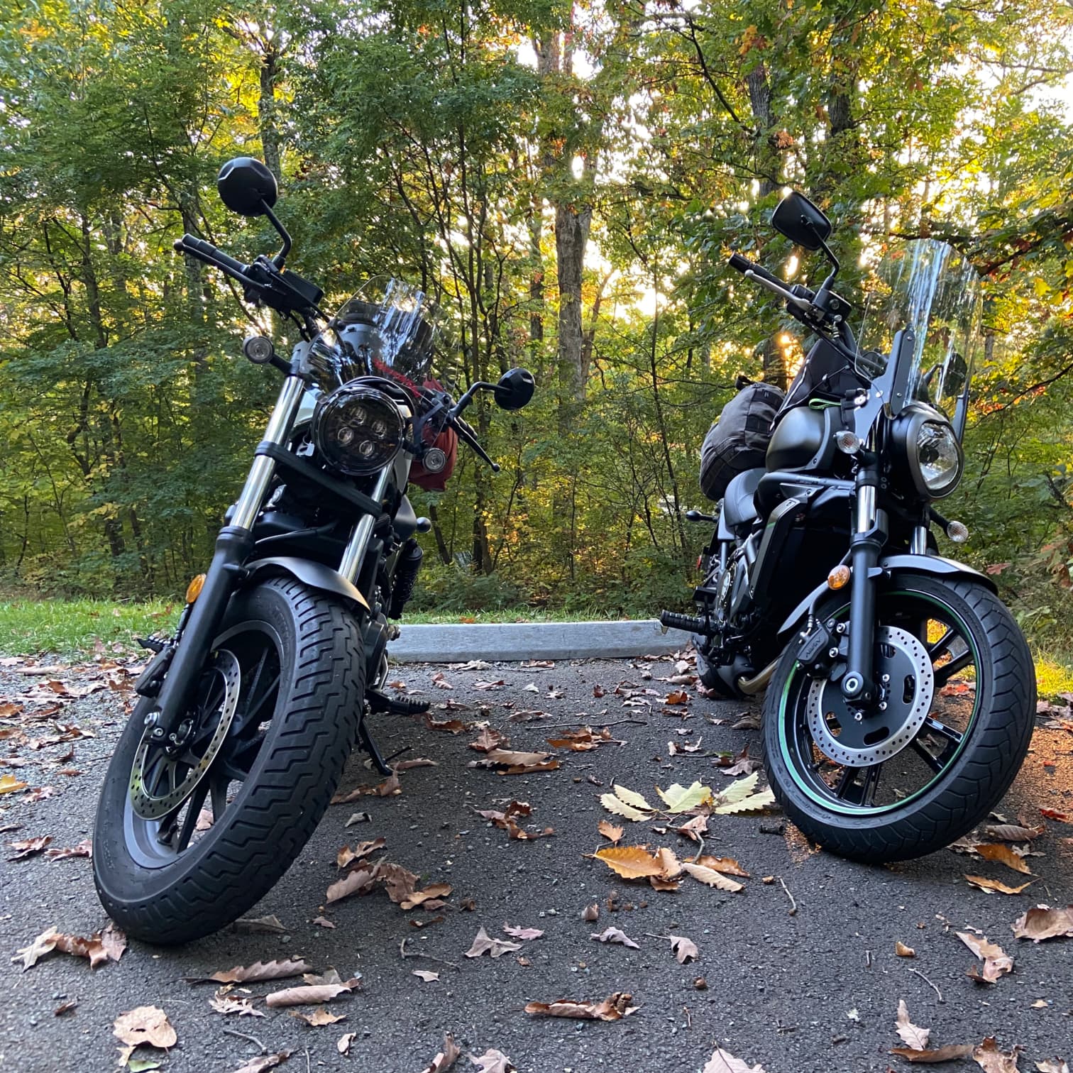 Camping at Mathew's Arms campground in Shenandoah National Forest.